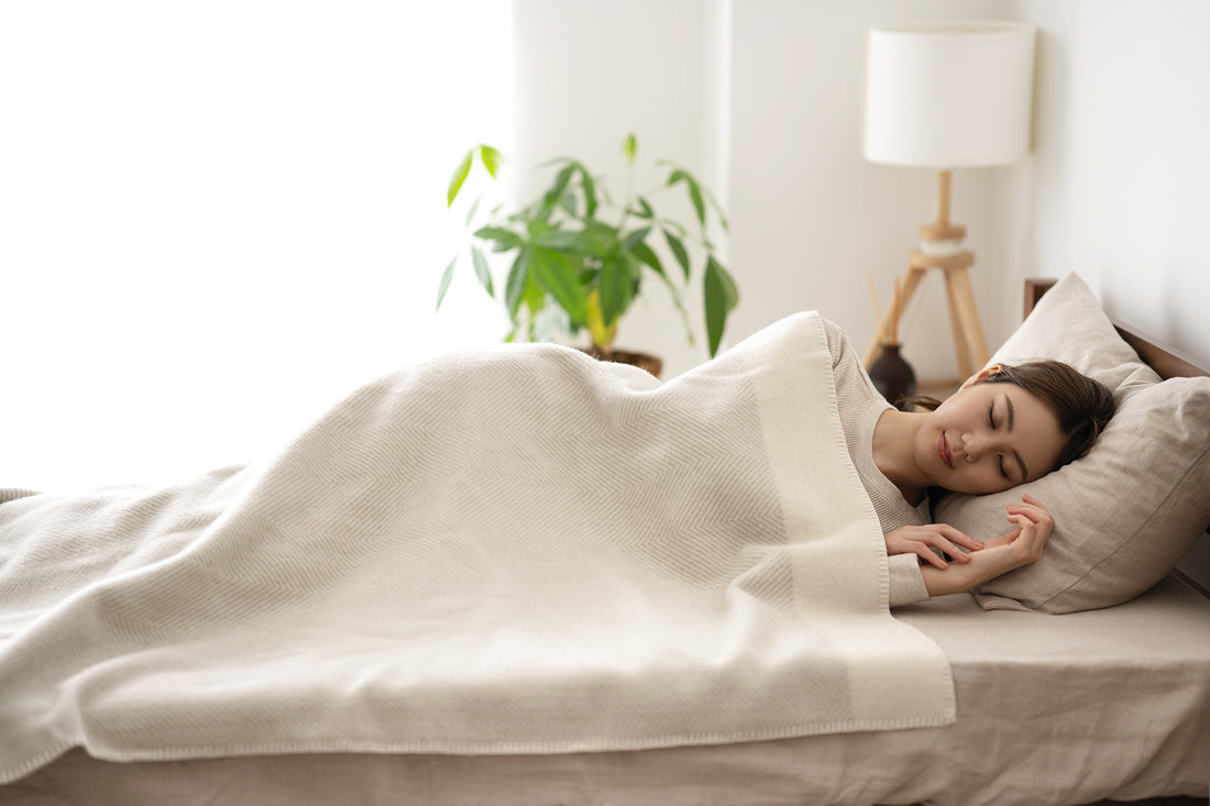 毛布と睡眠の質