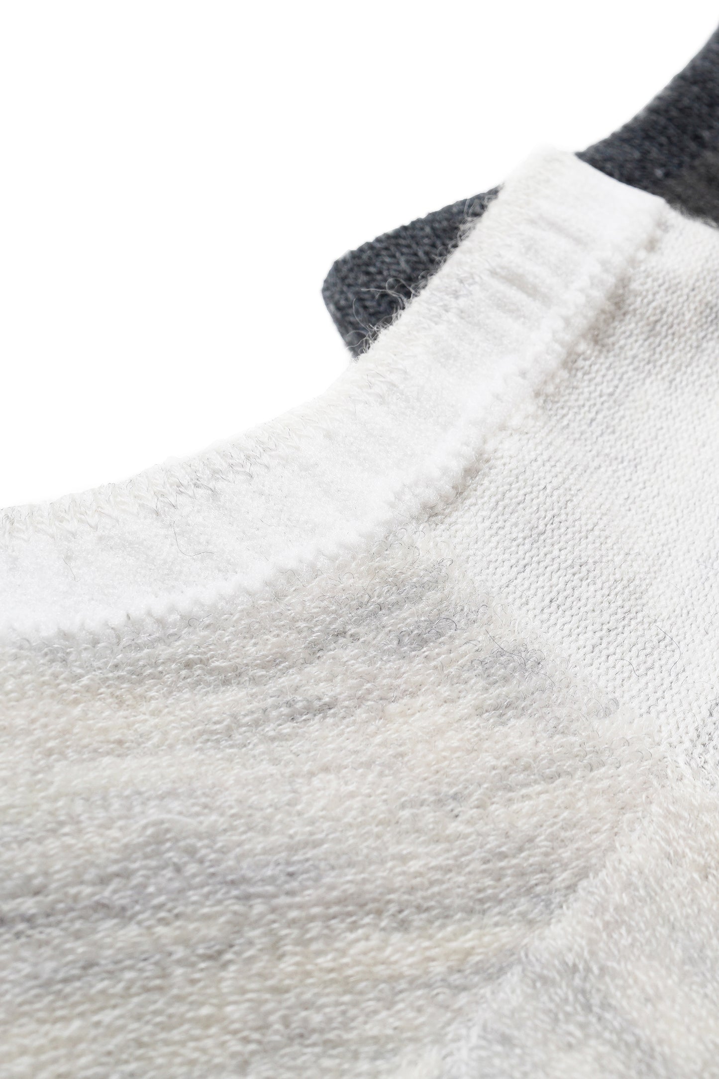 靴の中が快適なウールアンクルソックス (補強糸入り)